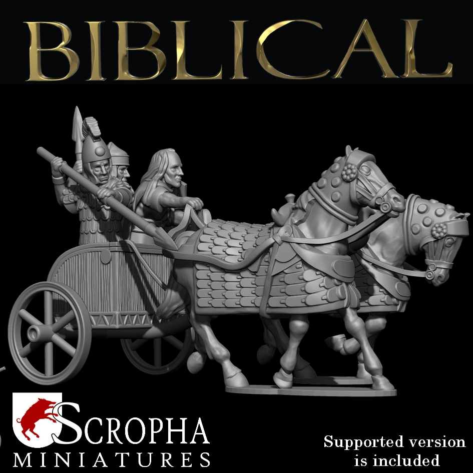 Hittite heavy chariots